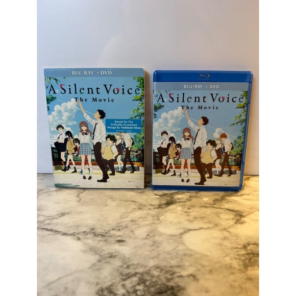 Shout! Factory Other - A Silent Voice The Movie Blu-ray DVD Shout Factory Eleven Arts Anime Slipcover